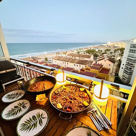 Apartmán Perfect Flat With Ocean Views In Valencia Miramar